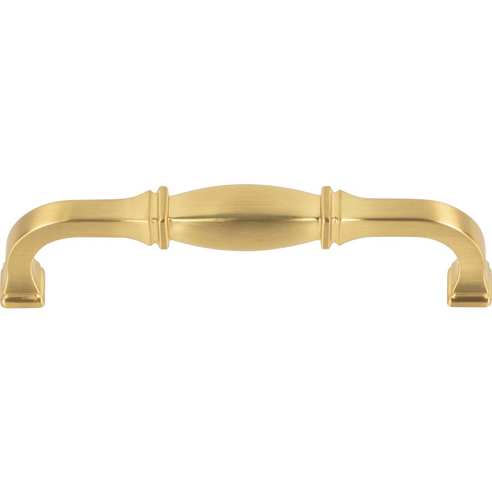Jeffrey Alexander 278-128BG 128 mm Center-to-Center Brushed Gold Audrey Cabinet Pull