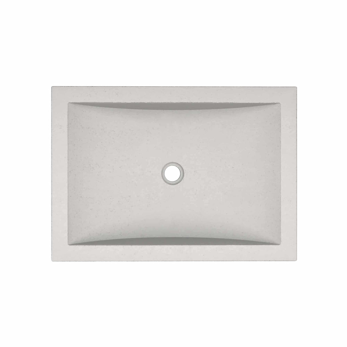 Native Trails NSL2014-A Cabrillo Native Stone Dual-Mount Bathroom Sink, Ash