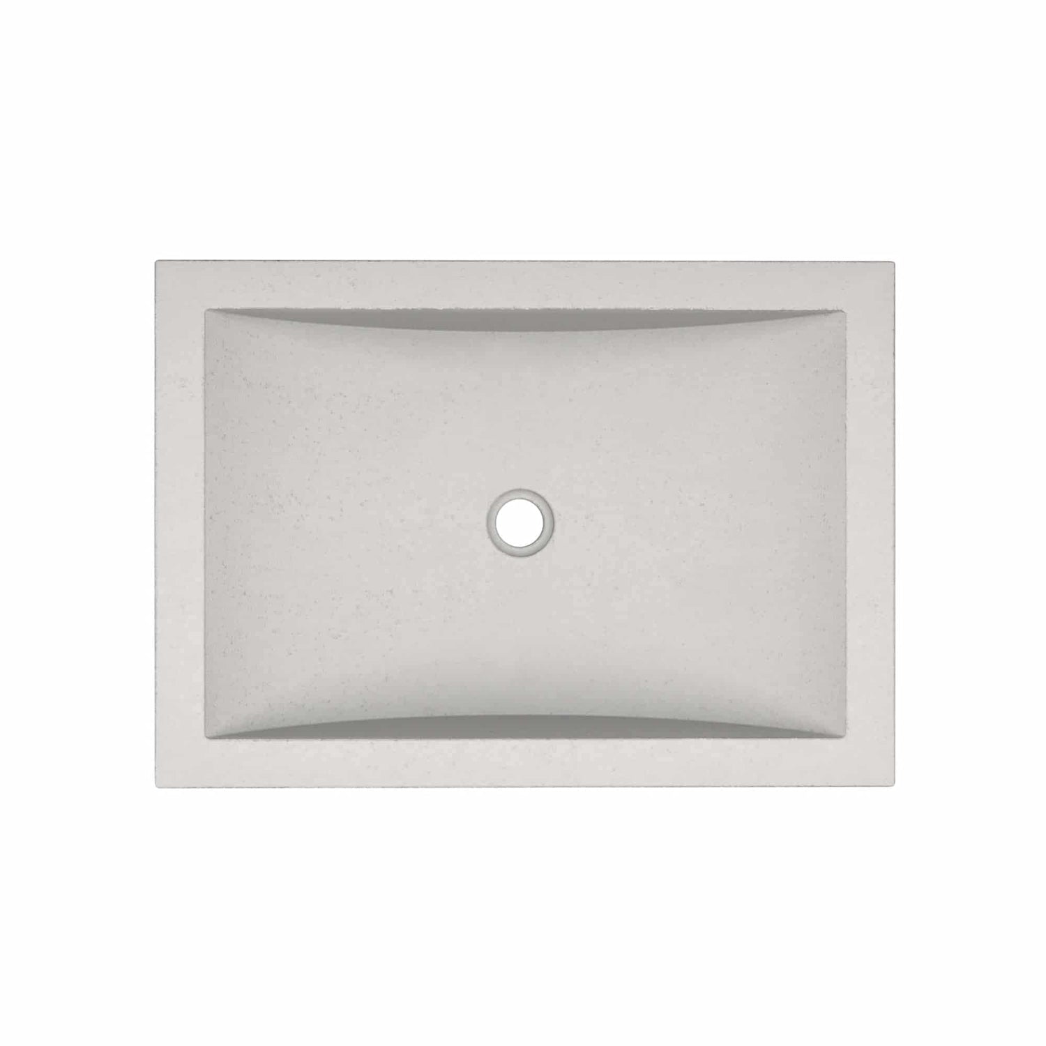 Native Trails NSL2014-A Cabrillo Native Stone Dual-Mount Bathroom Sink, Ash