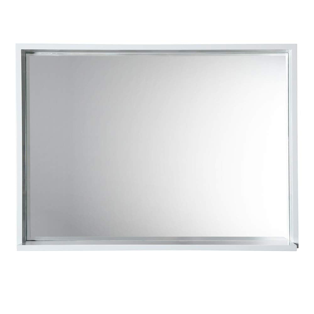 Fresca FMR8140WH Fresca Allier 40" white Mirror with Shelf