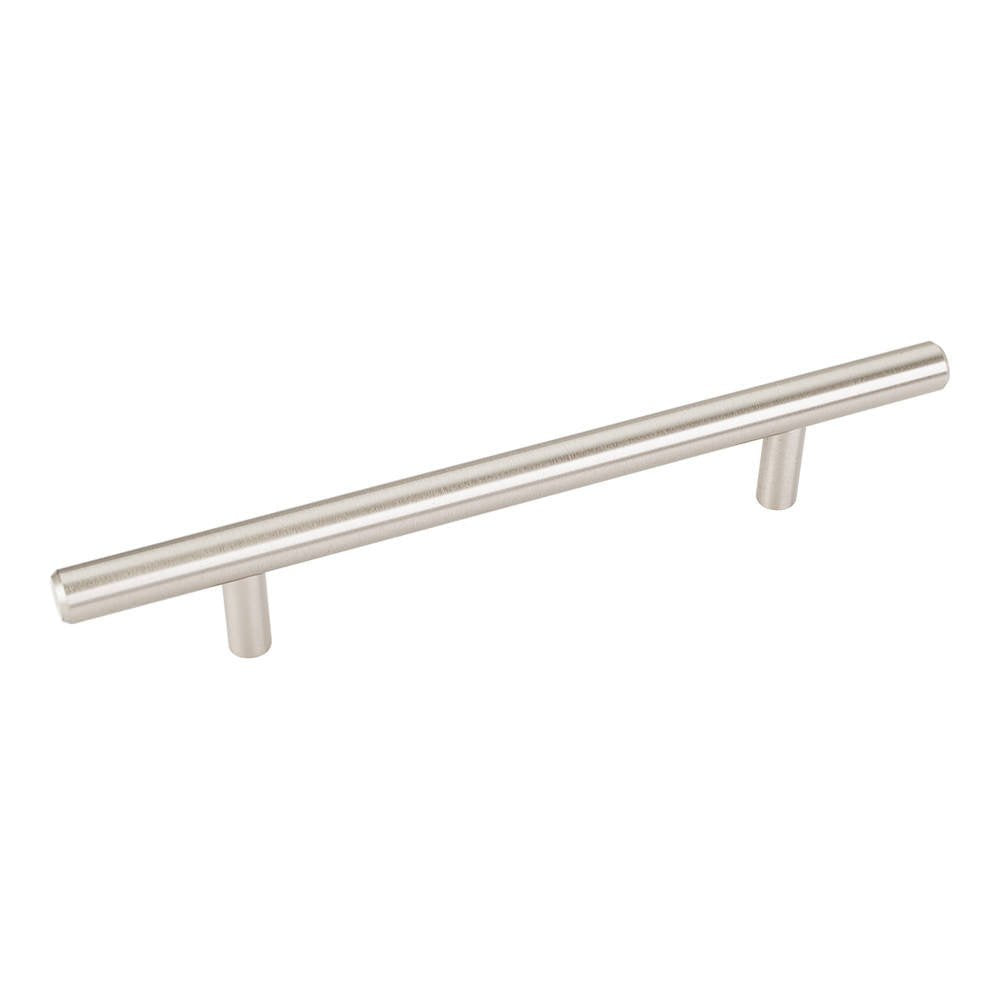 Elements 204SS 128 mm Center-to-Center Hollow Stainless Steel Naples Cabinet Bar Pull