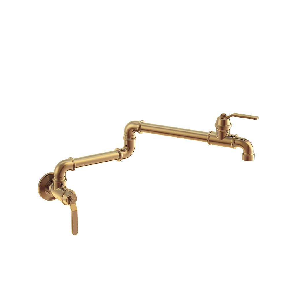 Gerber D205037BB Brushed Bronze Kinzie Wall Mount Pot Filler