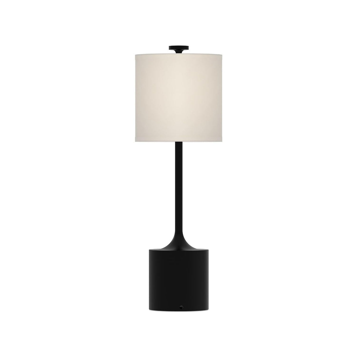 Alora TL418726WHIL ISSA 26" TABLE LAMP MATTE WHITE IVORY LINEN 96" WIRE ON/OFF SWITCH E26 60W