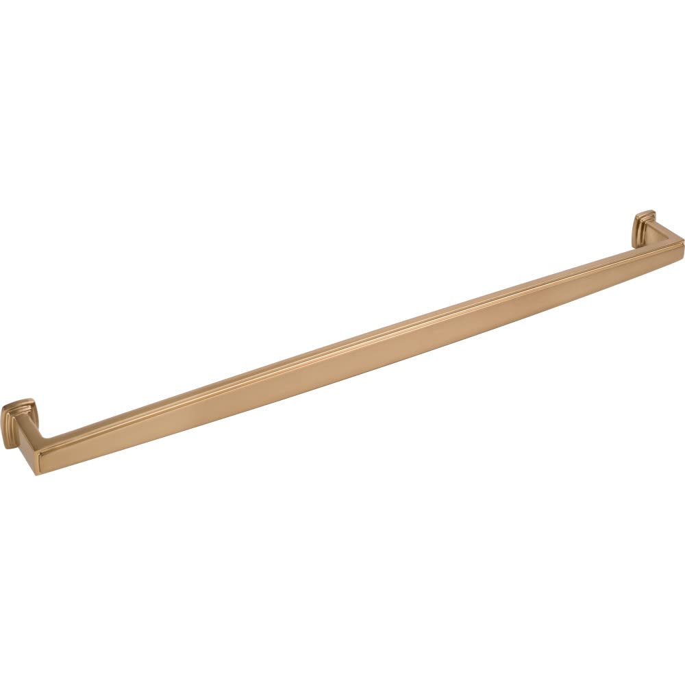 Jeffrey Alexander 171-18SBZ 18" Center-to-Center Satin Bronze Richard Appliance Handle