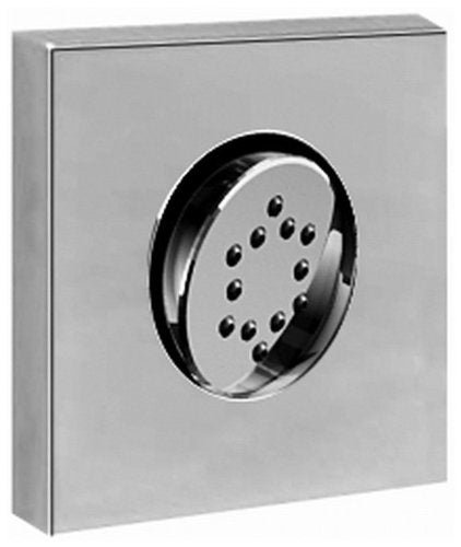 GRAFF Steelnox (Satin Nickel) Square Flush Mount Body Spray w/Solid Brass Swivel Head G-8497-SN