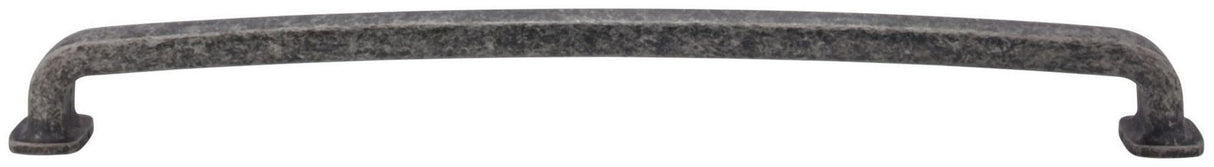 Jeffrey Alexander MO6373-18ABM-D 18" Center-to-Center Distressed Antique Brass Belcastel 1 Appliance Handle