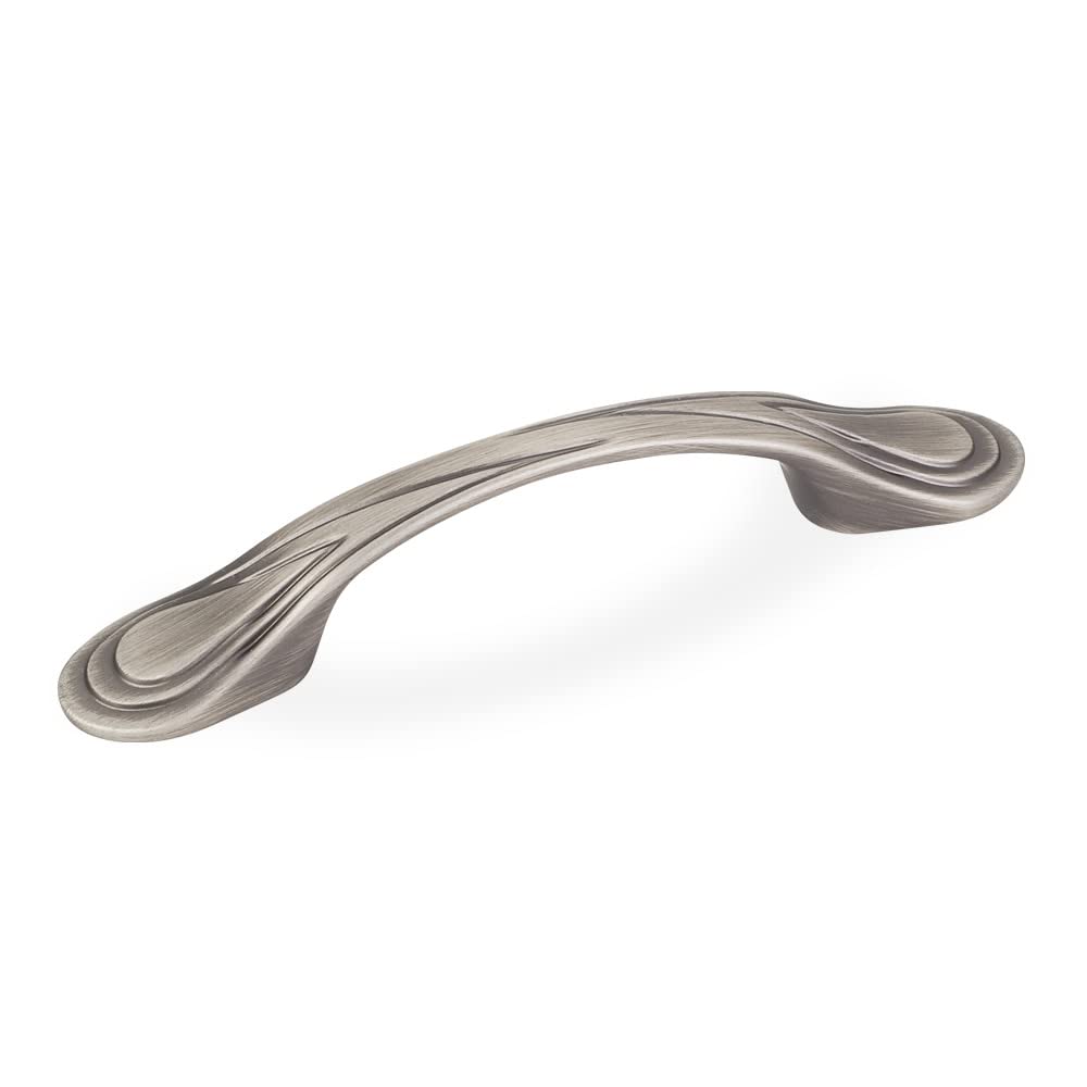 Elements 3899BNBDL 3" Center-to-Center Brushed Pewter Westbury Cabinet Pull