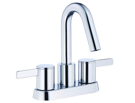 Gerber D301130 Chrome Amalfi Two Handle Centerset Lavatory Faucet