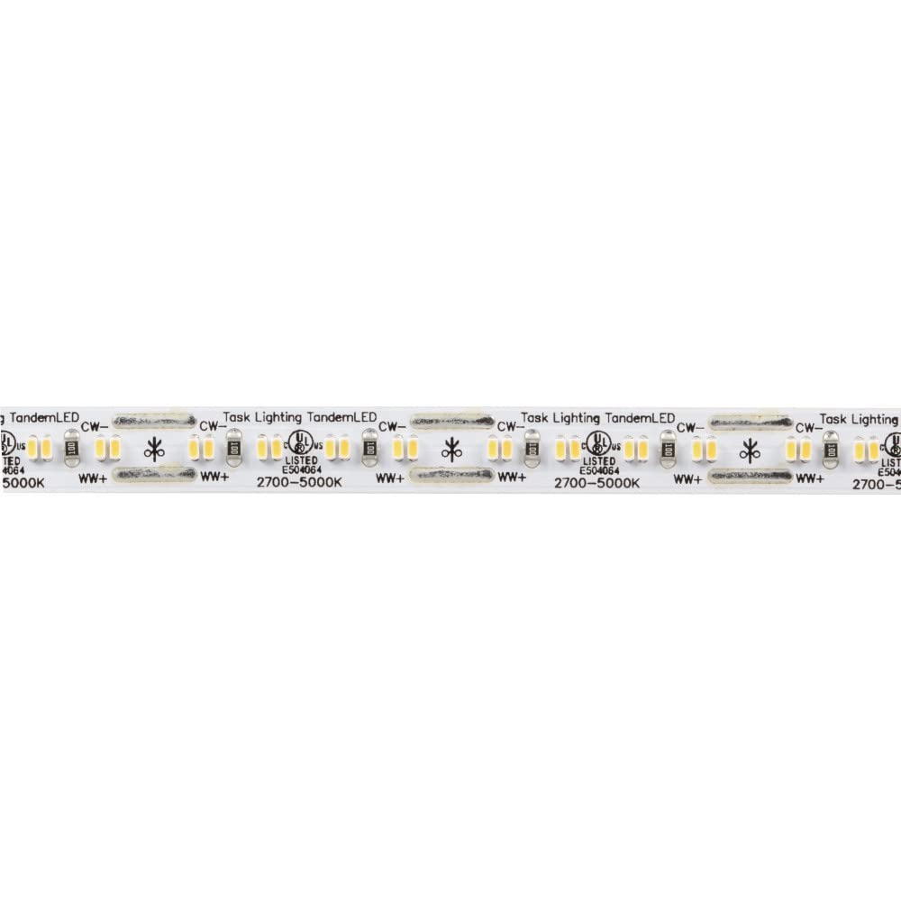 Task Lighting L-T600-100-12V 100 ft 300 Lumens/Ft Tunable-White 12V Tape Light with TandemLED Technology