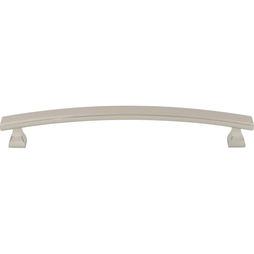 Elements 449-160SN 160 mm Center-to-Center Satin Nickel Square Hadly Cabinet Pull