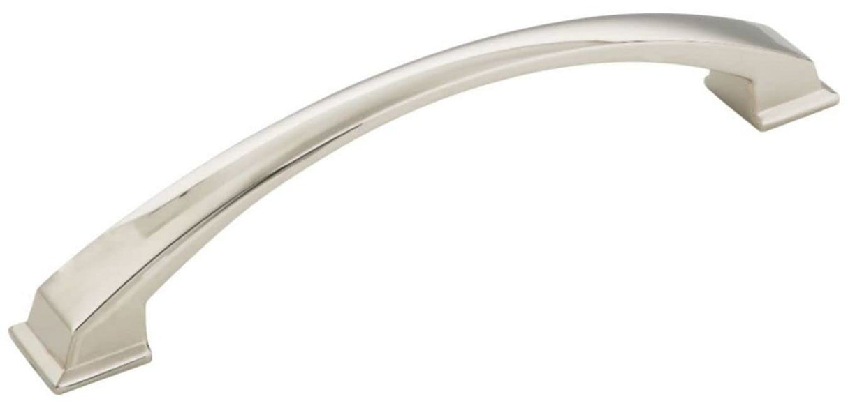 Jeffrey Alexander 944-160NI 160 mm Center-to-Center Polished Nickel Arched Roman Cabinet Pull