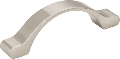 Elements 511-3SN 3" Center-to-Center Satin Nickel Arched Seaver Cabinet Pull