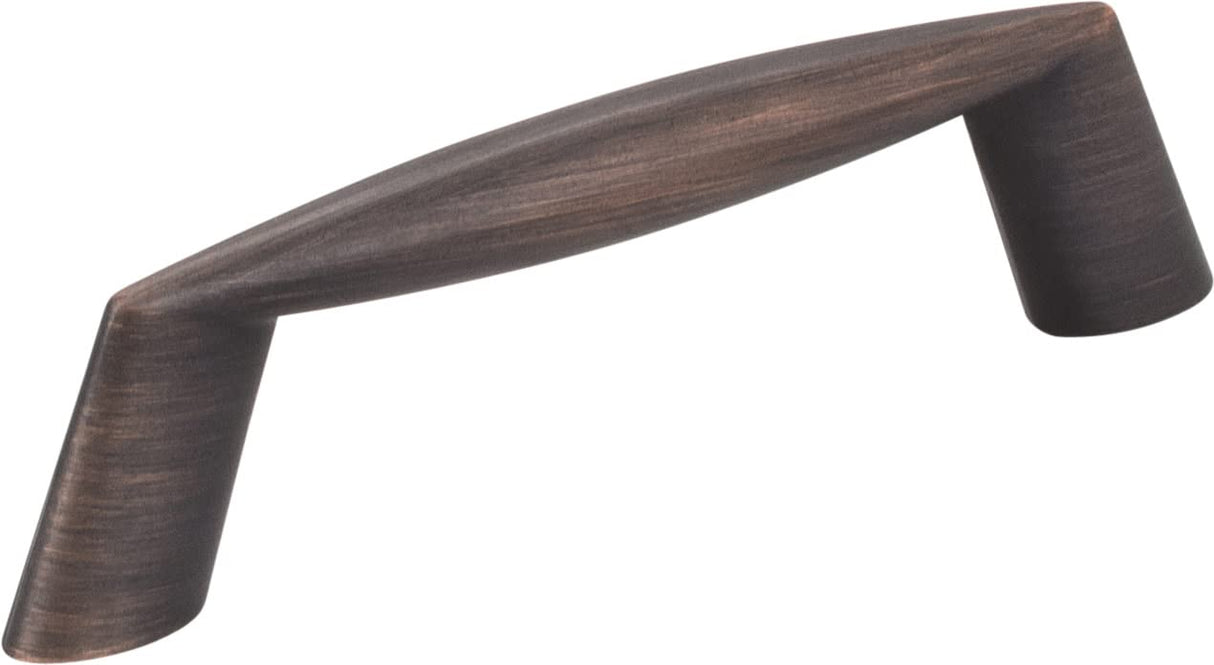 Elements 988-3DBAC 3" Center-to-Center Brushed Oil Rubbed Bronze Zachary Cabinet Pull