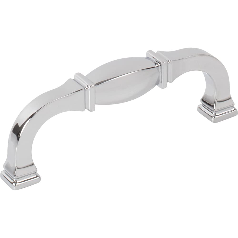 Jeffrey Alexander 278-96PC 96 mm Center-to-Center Polished Chrome Audrey Cabinet Pull