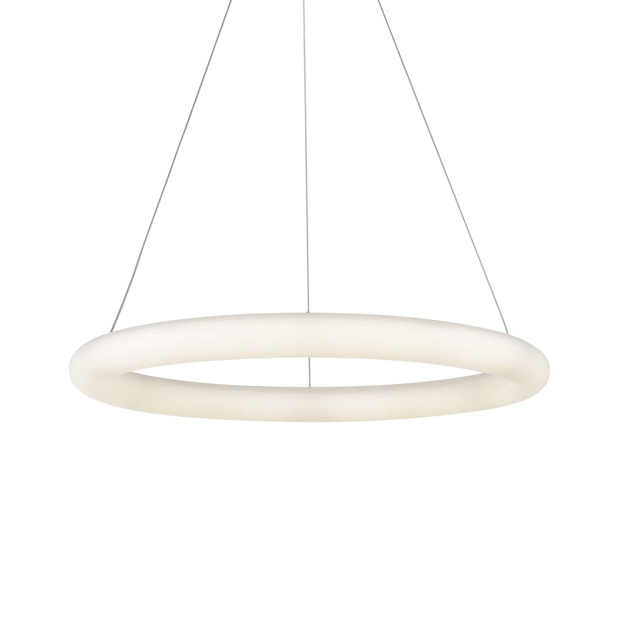 Kuzco PD80324-WH CUMULUS MINOR 24" PD White 120V TRIAC/ELV LED 3000K 90CRI 42W