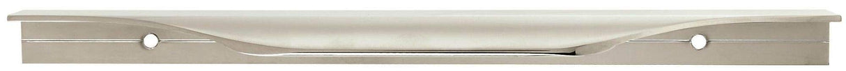 Amerock Cabinet Edge Pull Black Chrome 6-9/16 inch (167 mm) Center to Center Aloft 1 Pack Drawer Pull Drawer Handle Cabinet Hardware