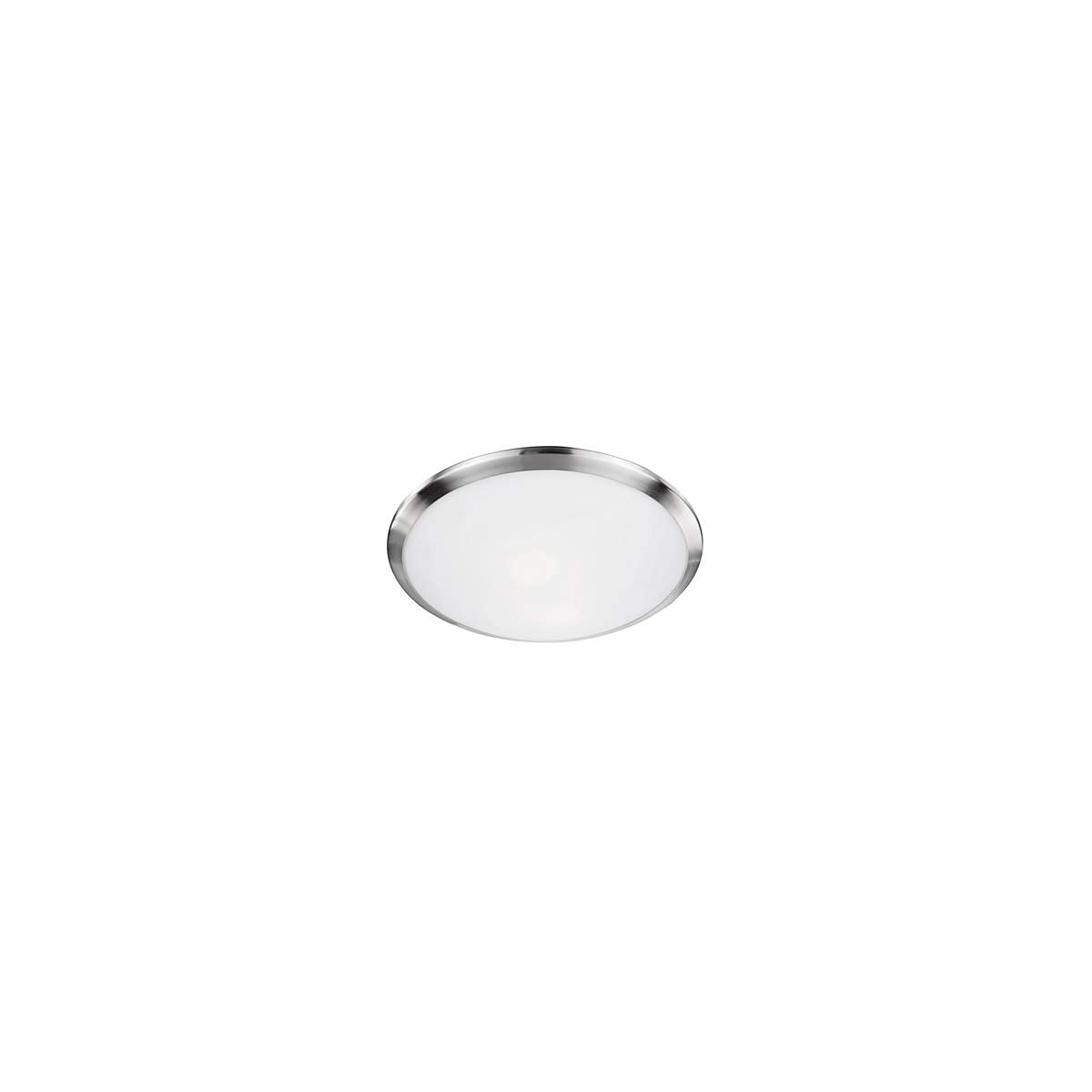 Kuzco 51562BN MALTA 15" FM Brushed Nickel 2 x 60W E26
