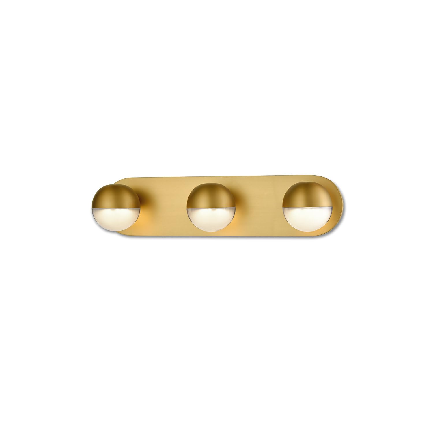 Kuzco VL47321-BG PLUTO 21" VL Brushed Gold 120V ELV LED 3000K 90CRI 17W