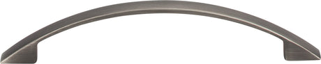Elements 81065-BNBDL 128 mm Center-to-Center Brushed Pewter Arched Somerset Cabinet Pull