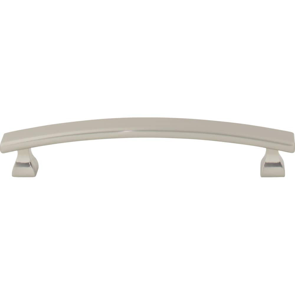 Elements 449-128SN 128 mm Center-to-Center Satin Nickel Square Hadly Cabinet Pull