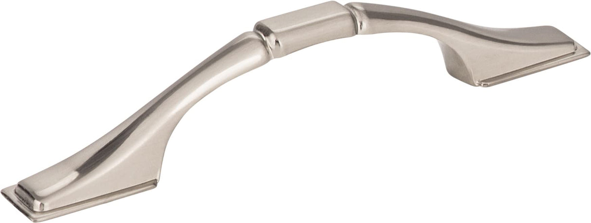 Elements 937-3SN 3" Center-to-Center Satin Nickel Square Hammond Cabinet Pull