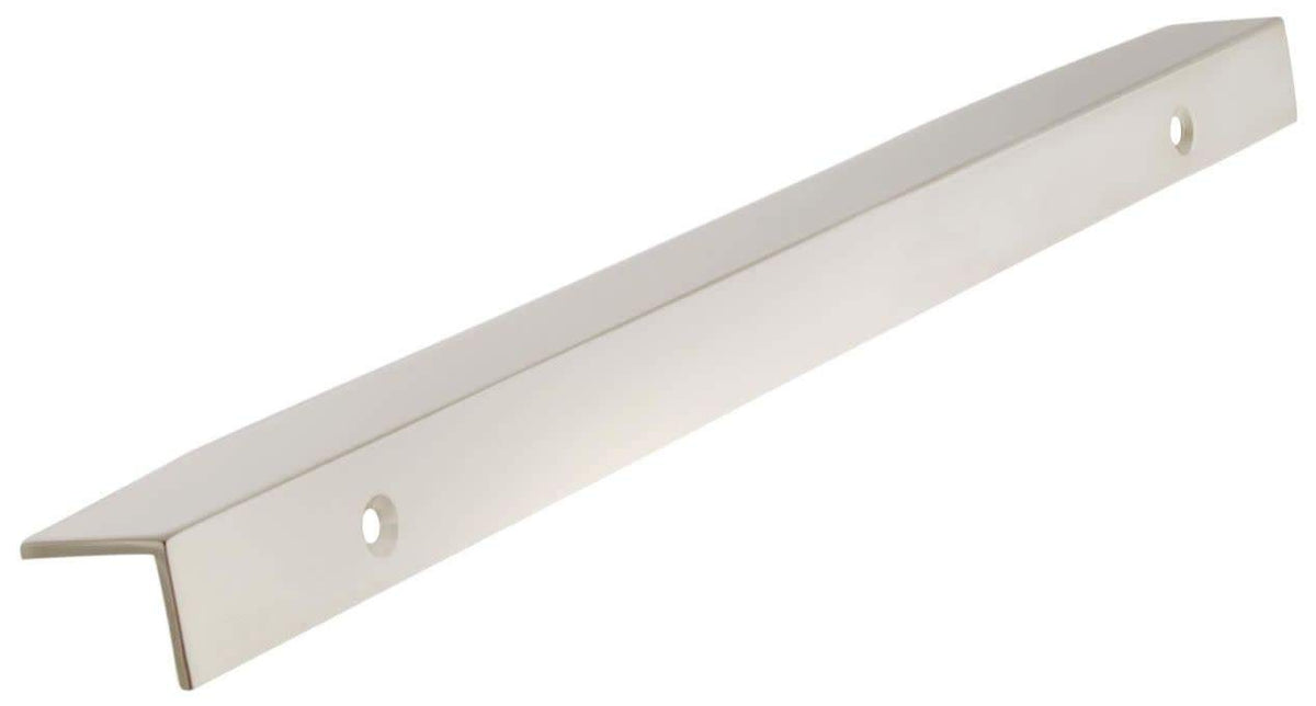 Amerock Cabinet Edge Pull Black Chrome 8-9/16 inch (217 mm) Center to Center Aloft 1 Pack Drawer Pull Drawer Handle Cabinet Hardware