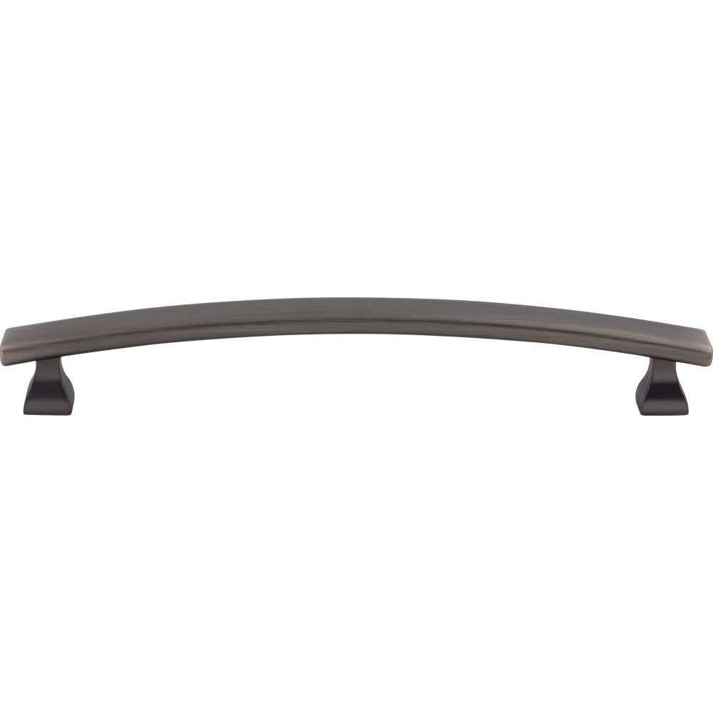 Elements 449-160BNBDL 160 mm Center-to-Center Brushed Pewter Square Hadly Cabinet Pull