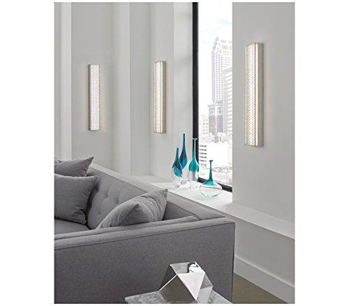 Feiss F3103/3SRS Kenney Multi Light Pendant, Satin Nickel, 3-Light (20"W x 10"H) 225watts