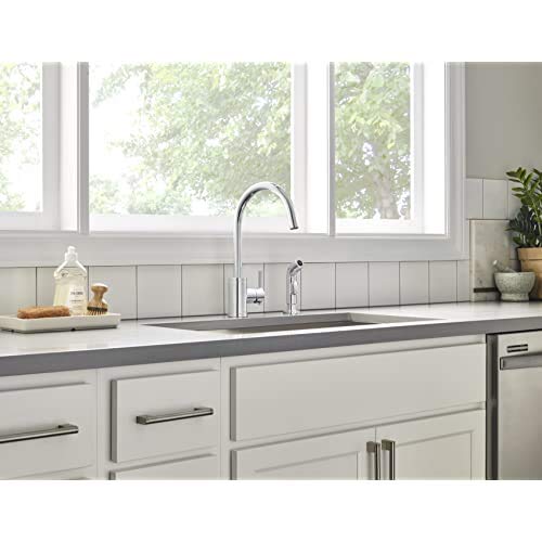 Gerber D401058 Chrome Parma Single Handle Kitchen Faucet