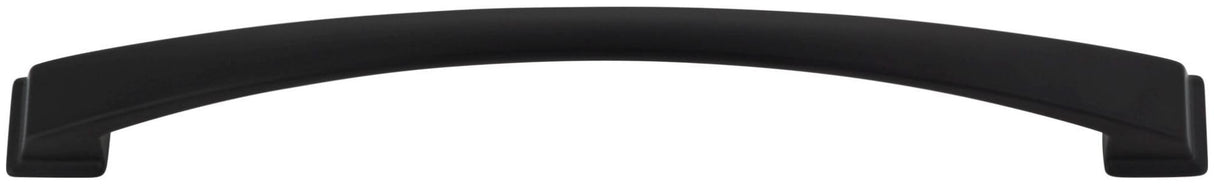 Jeffrey Alexander 944-224MB 224 mm Center-to-Center Matte Black Arched Roman Cabinet Pull