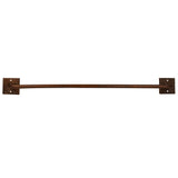 Premier Copper Products TR30DB 30-Inch Hand Hammered Copper Towel Bar, Oil Rubbed Bronze