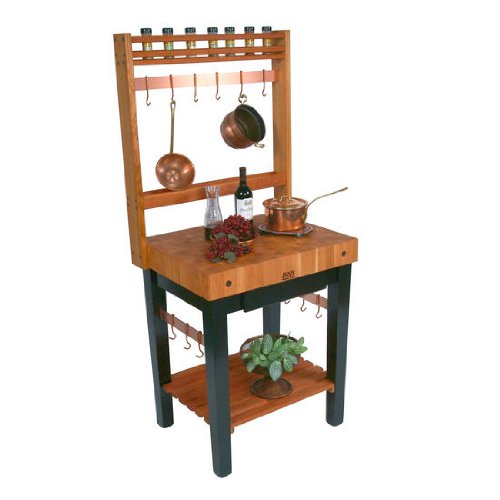 John Boos RN-PPB3024 American Cherry Pro Prep Block, 30W x 24D