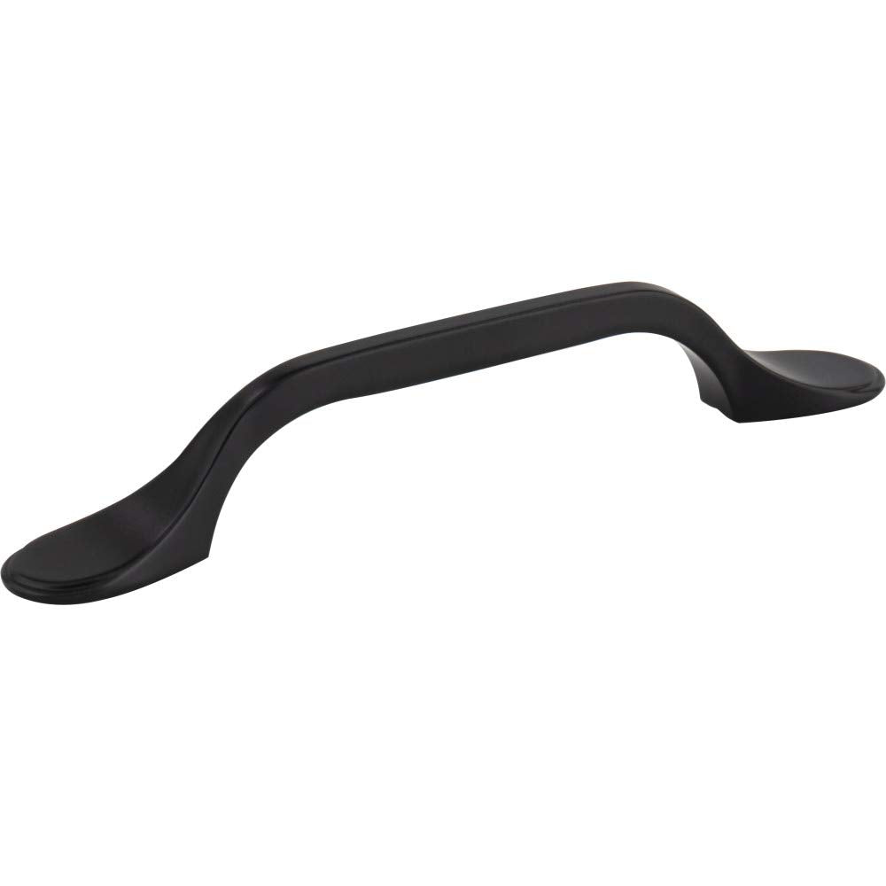 Elements 254-96MB 96 mm Center-to-Center Matte Black Kenner Cabinet Pull