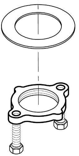 Pfister Model: 962-0280 Faucet Mounting Hardware 962-0280