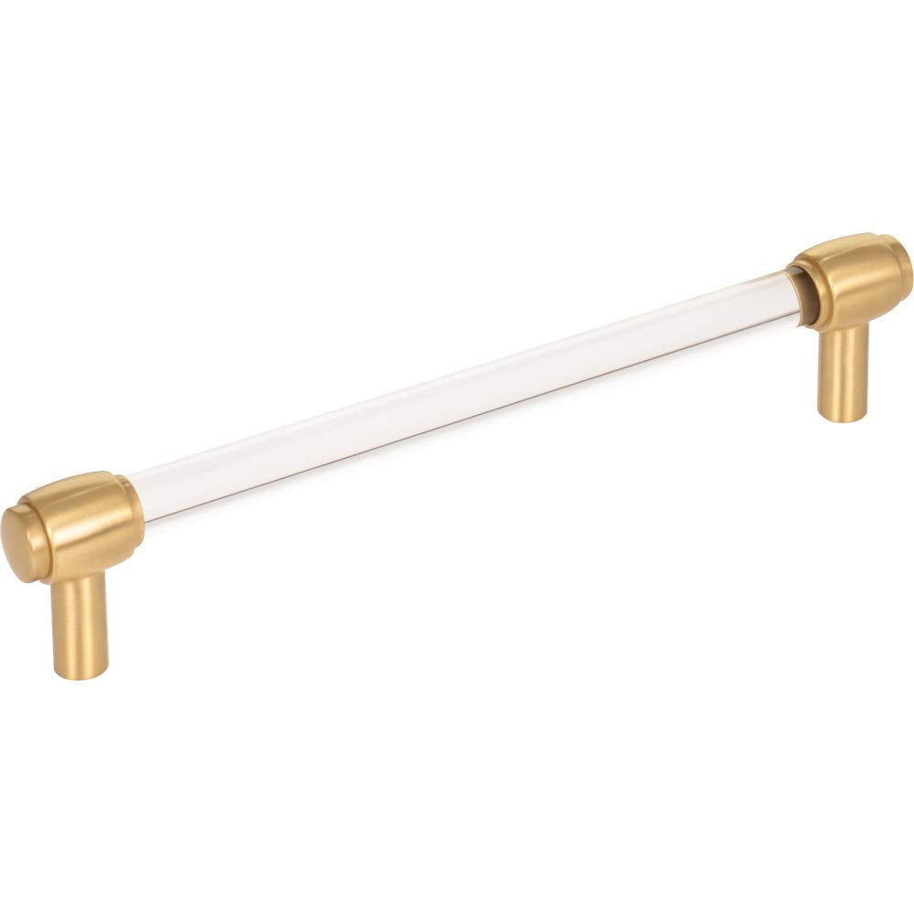 Jeffrey Alexander 775-160BG 160 mm Center-to-Center Brushed Gold Carmen Cabinet Bar Pull