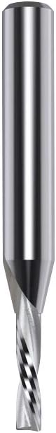 CMT 192.001.11 Solid Carbide Downcut Spiral Bit, 1/8-Inch Diameter by 2-Inch Length, 1/4-Inch Shank, Silver