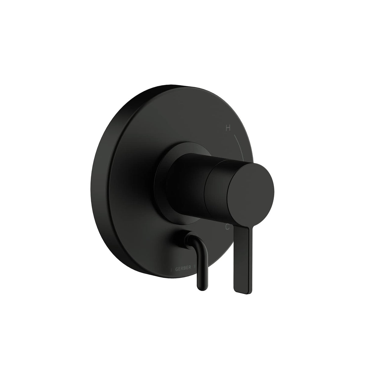 Gerber D500430BSTC Amalfi Valve-only Trim Kit, Diverter On Valve - Satin Black