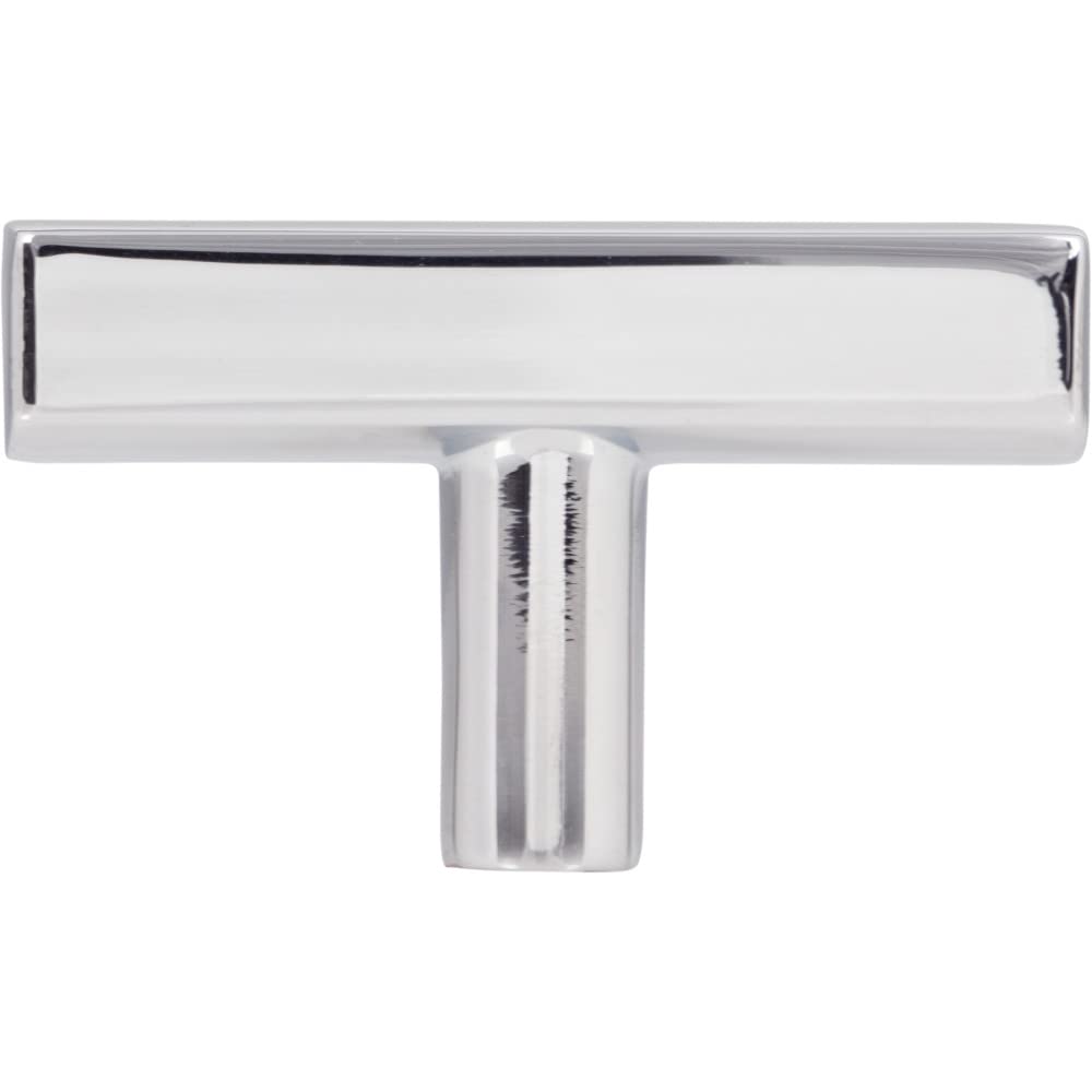 Jeffrey Alexander 845T-PC 2" Polished Chrome Dominique Cabinet "T" Knob