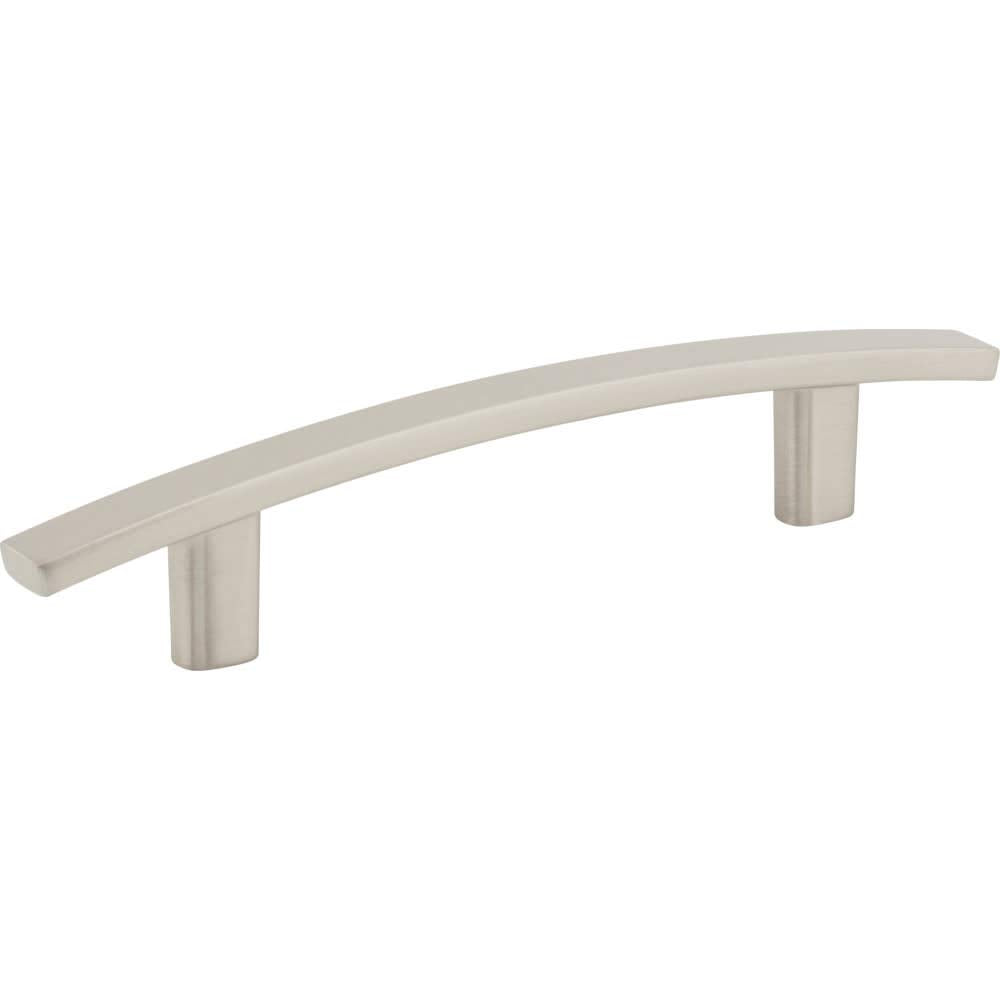 Elements 859-96BNBDL 96 mm Center-to-Center Brushed Pewter Square Thatcher Cabinet Bar Pull