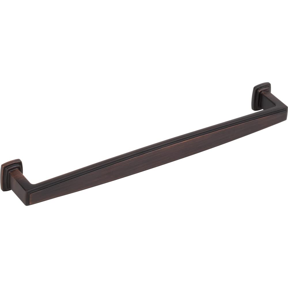 Jeffrey Alexander 171-192DBAC 192 mm Center-to-Center Brushed Oil Rubbed Bronze Richard Cabinet Pull