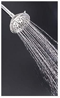 Gerber D460035 Chrome Florin 4 1/2" 5-function Showerhead, 2.0GPM