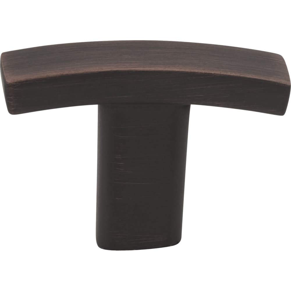 Elements 859T-DBAC 1-1/2" Overall Length Brushed Oil Rubbed Bronze Square Thatcher Cabinet "T" Knob