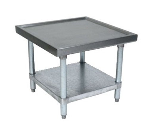John Boos MS4-2424SSK Stainless Steel Heavy Duty Machine Stand, 24" Length x Width
