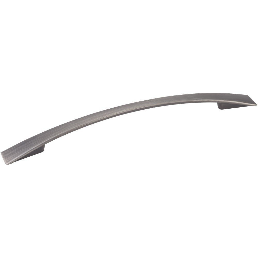 Jeffrey Alexander 847-160BNBDL 160 mm Center-to-Center Brushed Pewter Flared Regan Cabinet Pull