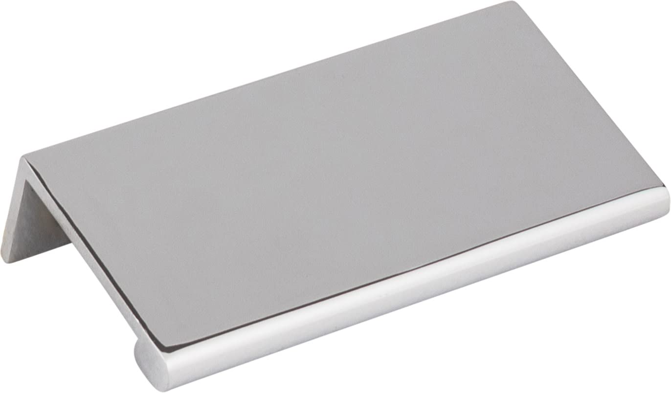Elements A500-3PC 3" Overall Length Polished Chrome Edgefield Cabinet Tab Pull