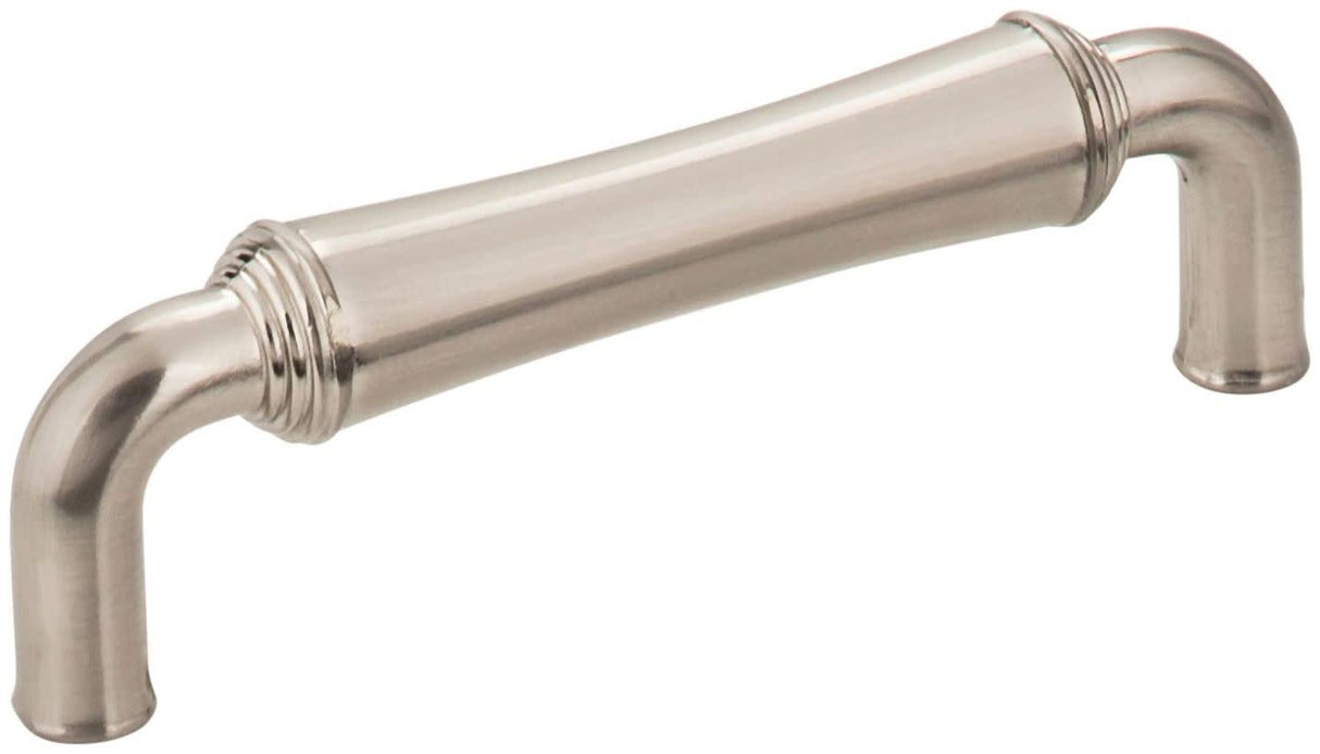 Jeffrey Alexander 537SN 96 mm Center-to-Center Satin Nickel Barrel Bremen 2 Cabinet Pull