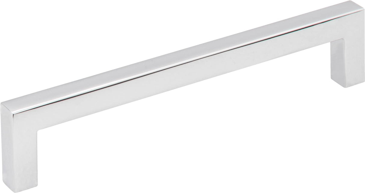 Elements 625-128PC 128 mm Center-to-Center Polished Chrome Square Stanton Cabinet Bar Pull