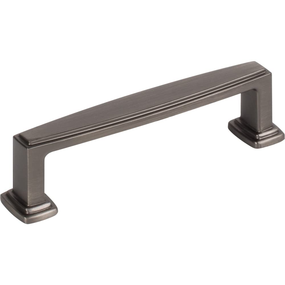 Jeffrey Alexander 171-96BNBDL 96 mm Center-to-Center Brushed Pewter Richard Cabinet Pull
