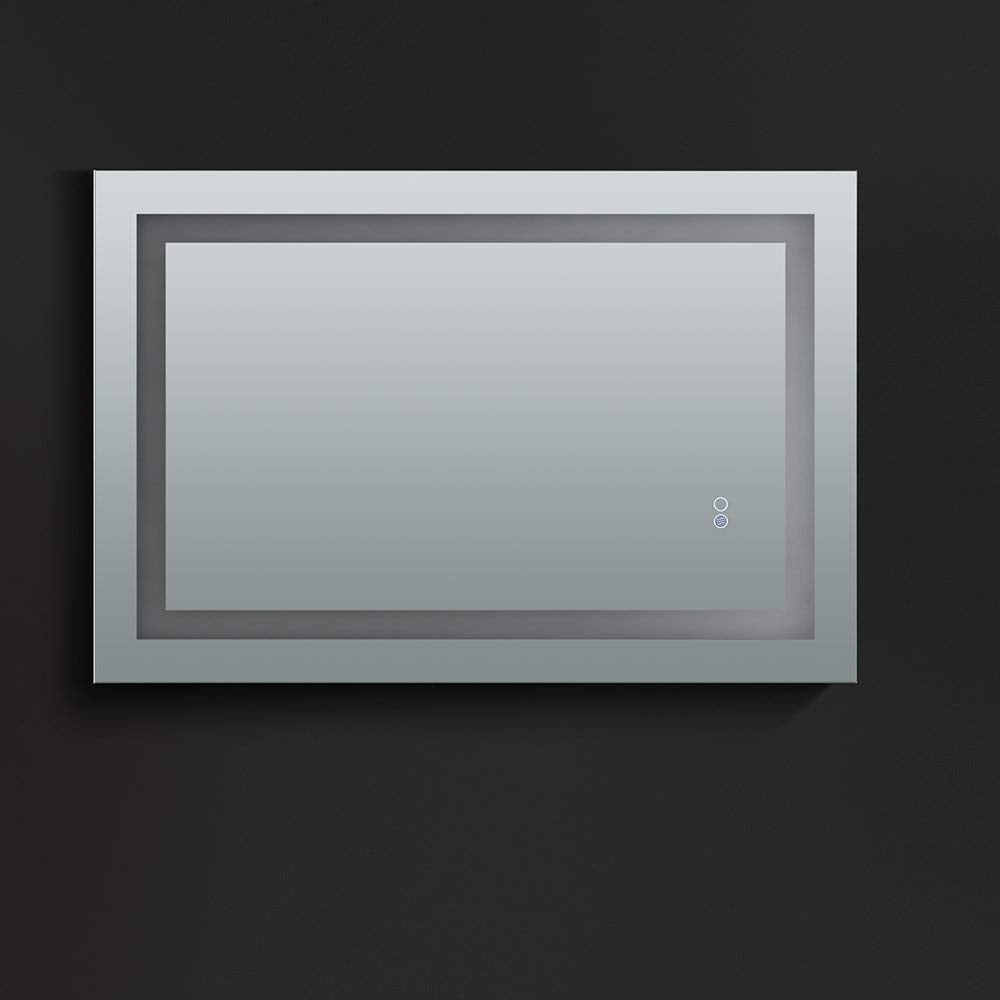Fresca FMR022436 Fresca Santo 24" Wide x 36" Tall Bathroom Mirror w/ LED Lighting and Defogger