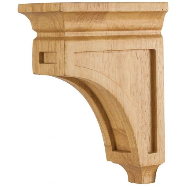 Hardware Resources CORH-2-ALD 3" W x 6" D x 8" H Alder Mission Corbel